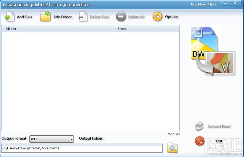 FocusCAD DWG DXF DWF to Image Converter,DWG图形文件转换器,DWG图形文件看图软件